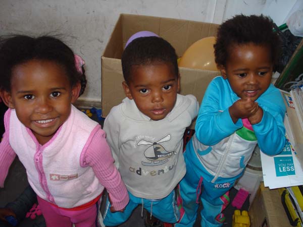 Some of kids at the creche.